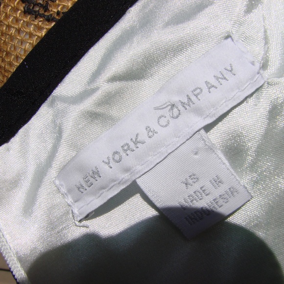 1480 New York & Co green Geometric print Dress XS - Picture 8 of 8